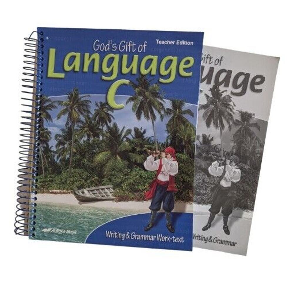 A Beka God's Gift of Language C - Teacher Edition Second Edition and‎ Test Key